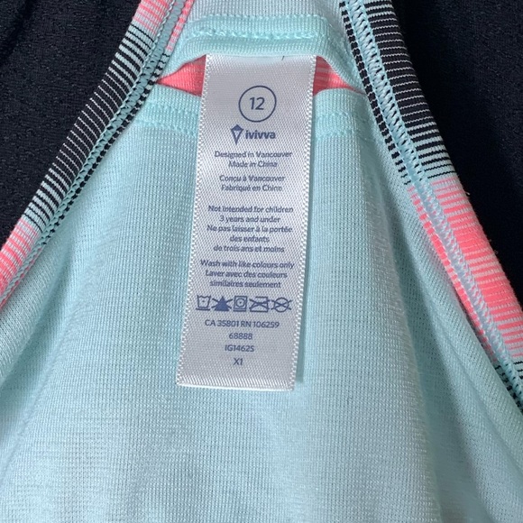 Ivivva by Lululemon | Girls Double Dutch Tank - 12 - Picture 4 of 5